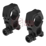 Aim-O M10 Mount Rings 25.4mm / 30mm Black