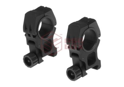 Aim-O M10 Mount Rings 25.4mm / 30mm Black