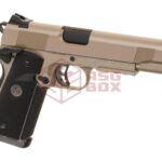 KJ Works M1911 MEU Full Metal GBB Tan