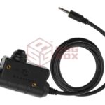 Earmor M51 Tactical PTT 3.5mm AUX Black