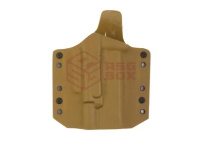 Warrior ARES Kydex Holster for Glock 17/19 with X400 Coyote