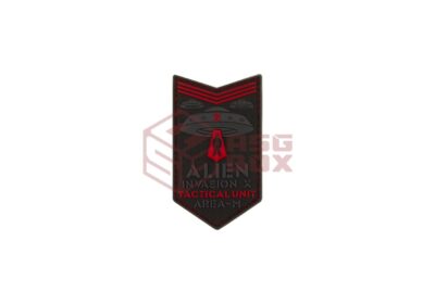 JTG Alien Invasion Tactical Unit Rubber Patch Red