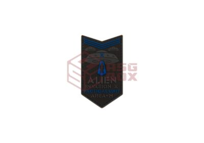 JTG Alien Invasion Tactical Unit Rubber Patch Blue