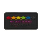 JTG Alien Invasion Rubber Patch Multicolor