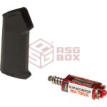 Ares High Torque Slim Motor + Amoeba Slim Pistol Grip Black