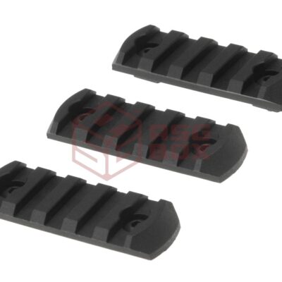 VFC M-Lok Rail Section 5 Slot 3-Pack Black