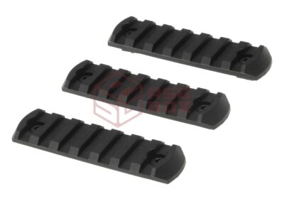 VFC M-Lok Rail Section 7 Slot 3-Pack Black