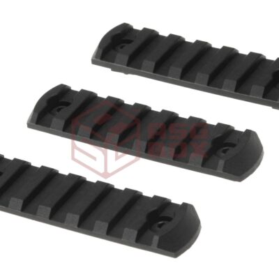 VFC M-Lok Rail Section 7 Slot 3-Pack Black