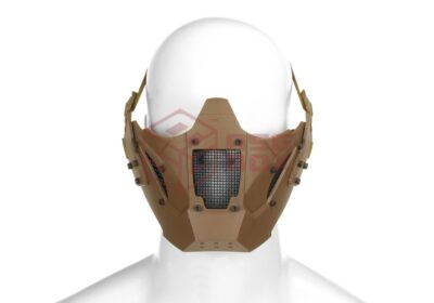 Pirate Arms Warrior Steel Half Face Mask Tan