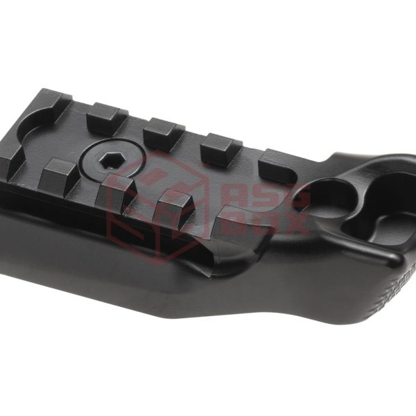 Action Army T10 Bottom Stock Rail Black