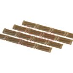 Ares M-Lok Rail Covers Dark Earth