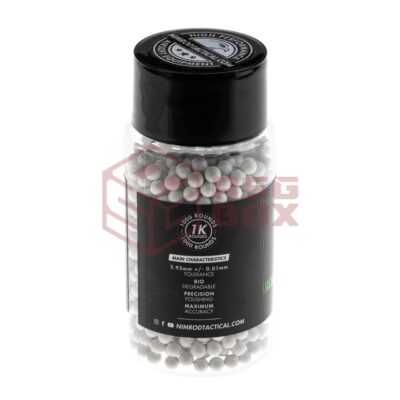 Alternative view of Nimrod 0.40g Bio BB Professional Performance 1000rds White