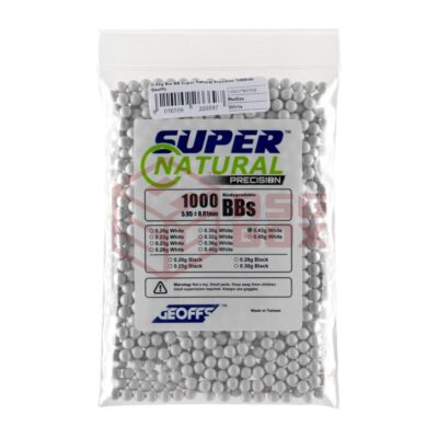 Geoffs 0.43g Bio BB Super Natural Precision 1000rds White
