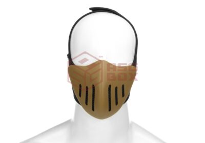 Pirate Arms Trooper Half Face Mask Dark Earth