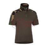 Invader Gear Combat Shirt Short Sleeve Woodland L