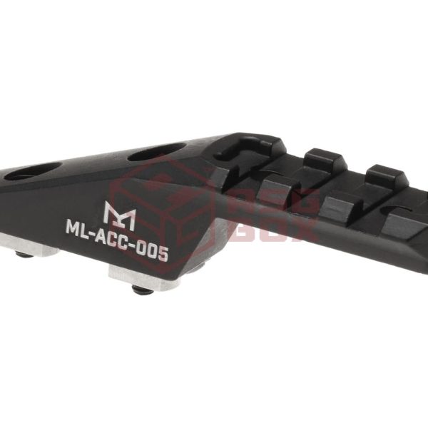 Ares M-LOK Cantilever Rail Type E Black