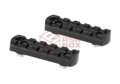Ares 2.5 Inch M-LOK Rail 2-Pack Black