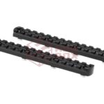 Ares 5.5 Inch M-LOK Rail 2-Pack Black