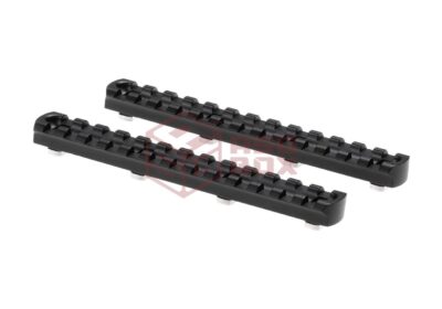 Ares 5.5 Inch M-LOK Rail 2-Pack Black