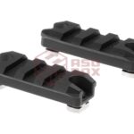 Amoeba 2 Inch M-LOK Plastic Rail 2-Pack Black