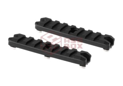 Amoeba 3.5 Inch M-LOK Plastic Rail 2-Pack Black