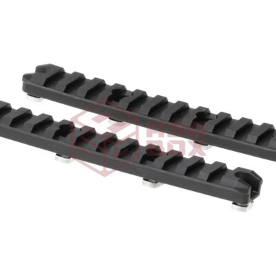 Amoeba 5 Inch M-LOK Plastic Rail 2-Pack Black