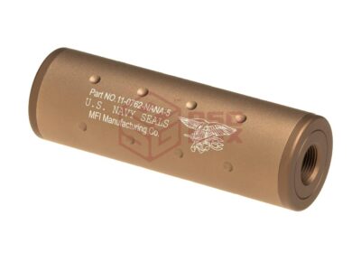 FMA 107mm Navy Seals Silencer CW/CCW Desert
