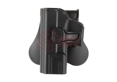 Amomax Paddle Holster for G19 / G23 / G32 Left Black