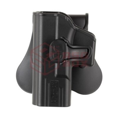 Amomax Paddle Holster for G19 / G23 / G32 Left Black