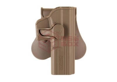 Amomax Paddle Holster for Glock 17 / KWA ATP / APS ACP Dark Earth