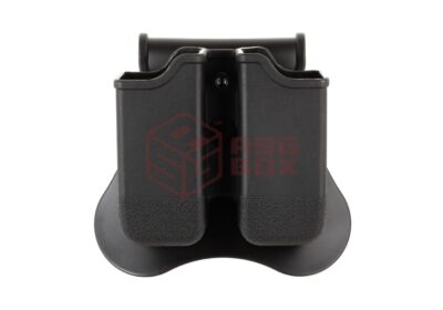 Amomax Double Mag Pouch für WE / KJW / TM 17/19 Black