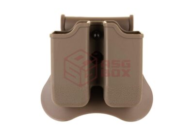 Amomax Double Mag Pouch für WE / KJW / TM 17/19 Dark Earth