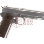 WE Colt M1911 Full Metal GBB Silver