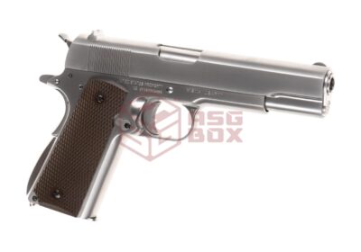 WE Colt M1911 Full Metal GBB Silver