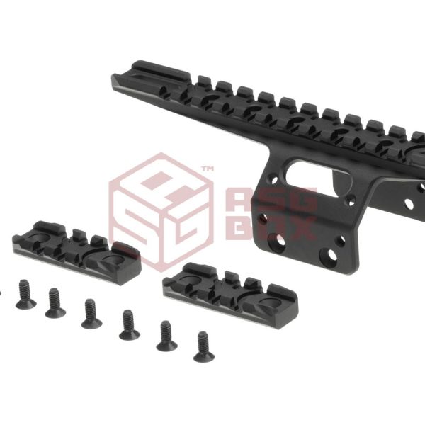 Action Army T10 Front Rail Black