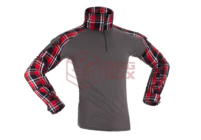 Invader Gear Flannel Combat Shirt Red L
