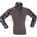 Invader Gear Flannel Combat Shirt Black XS