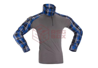 Invader Gear Flannel Combat Shirt Blue S