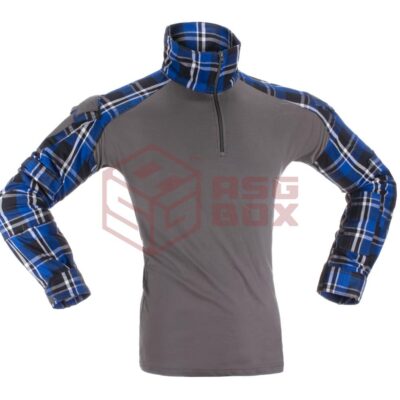 Invader Gear Flannel Combat Shirt Blue S
