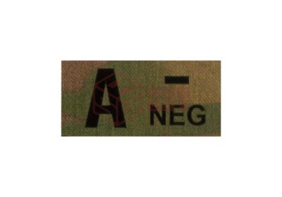 Clawgear A Neg IR Patch Multicam