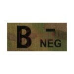 Clawgear B Neg IR Patch Multicam