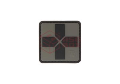 JTG Red Cross Rubber Patch 40mm Ranger Green