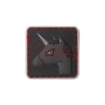 JTG Angry Unicorn Rubber Patch Multicolor