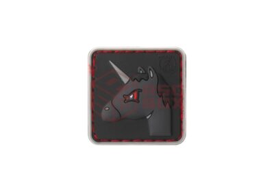 JTG Angry Unicorn Rubber Patch Multicolor