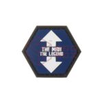 JTG The Man The Legend Rubber Patch Multicolor