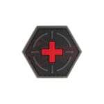 JTG Tactical Medic Rubber Patch Blackmedic