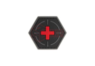 JTG Tactical Medic Rubber Patch Blackmedic
