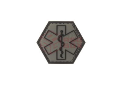 JTG Paramedic Hexagon Rubber Patch Ranger Green