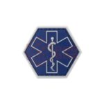 JTG Paramedic Hexagon Rubber Patch Blue
