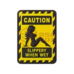 JTG Slippery when Wet Rubber Patch Multicolor
